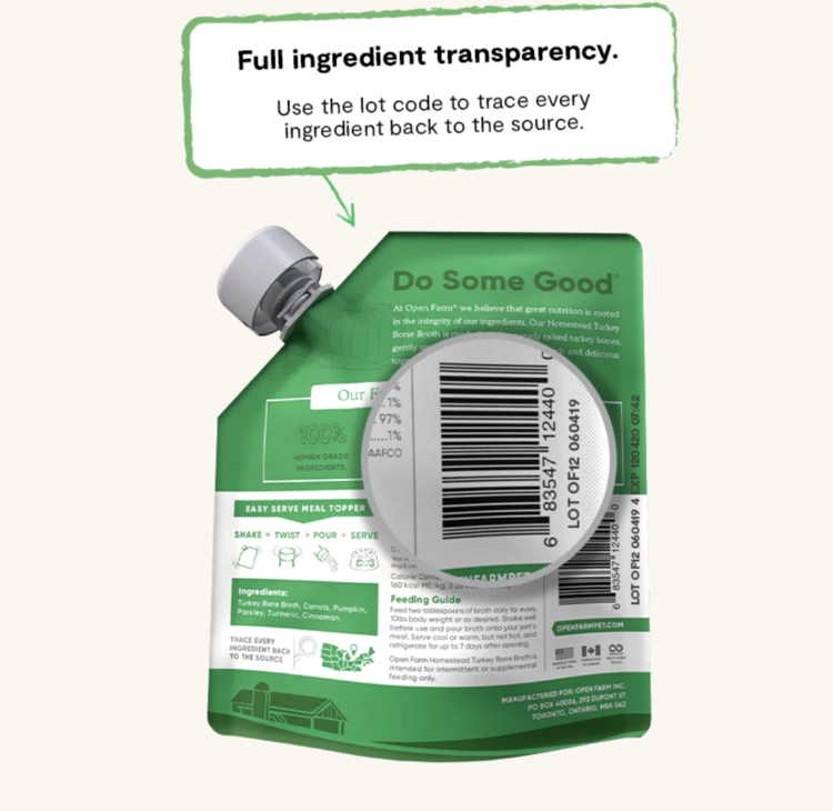 Open Farm Open Farm - Bone Broth - Turkey