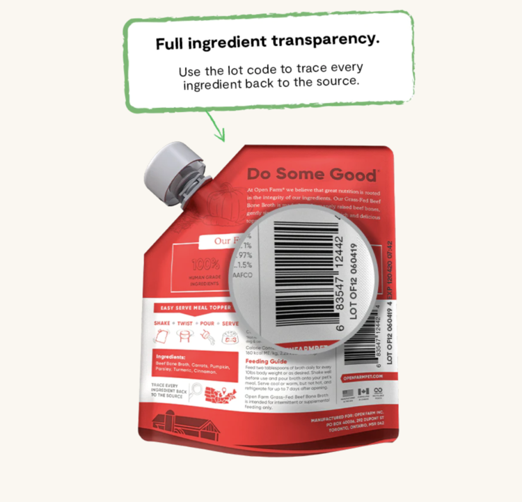 Open Farm Open Farm - Bone Broth - Beef