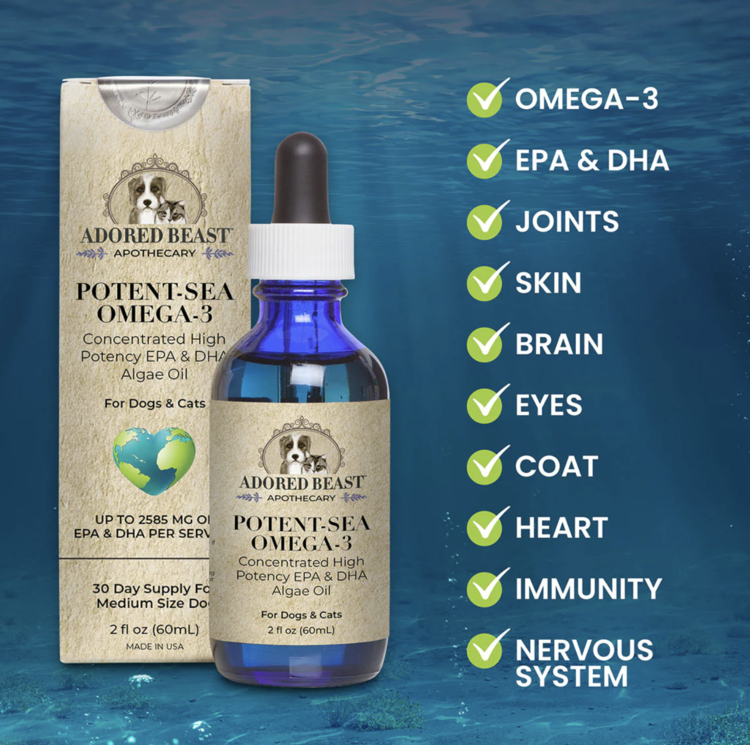 Adored Beast Adored Beast - Potent-Sea Omega-3 EPA & DHA - 2oz