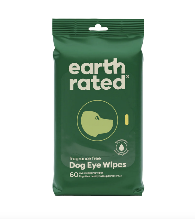 Earth Rated Earth Rated - Grooming Eye Wipes - 60ct