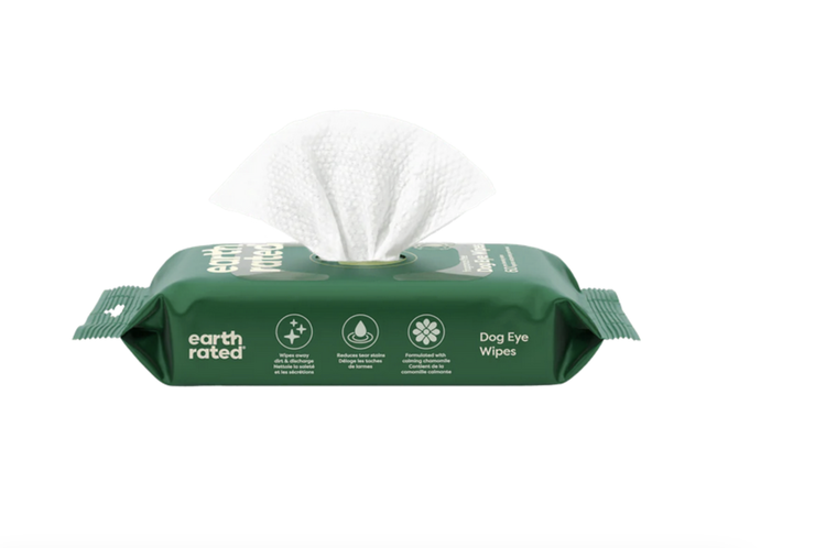 Earth Rated Earth Rated - Grooming Ear Wipes - 60ct