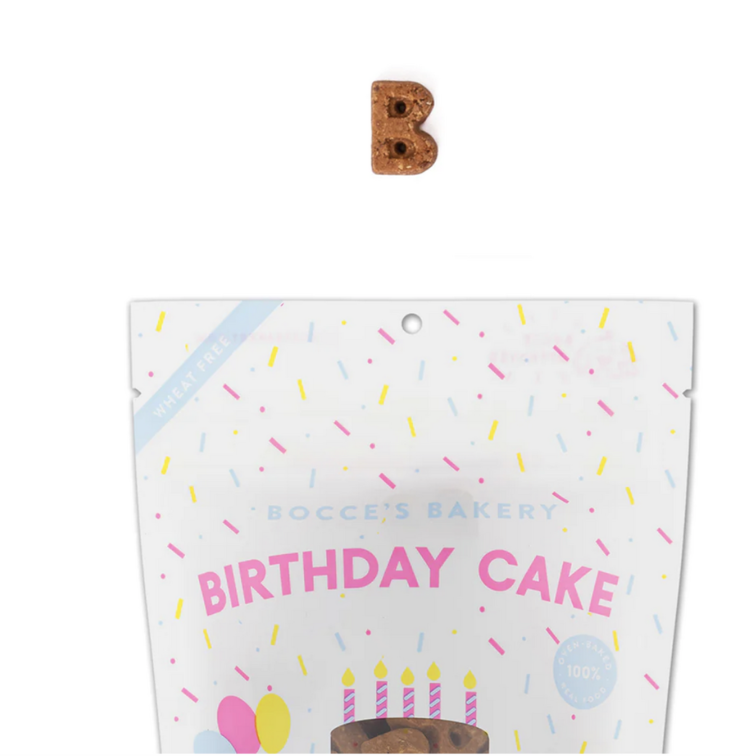 Bocce's Bakery Bocce's Bakery - Biscuits - Birthday Cake - 5oz