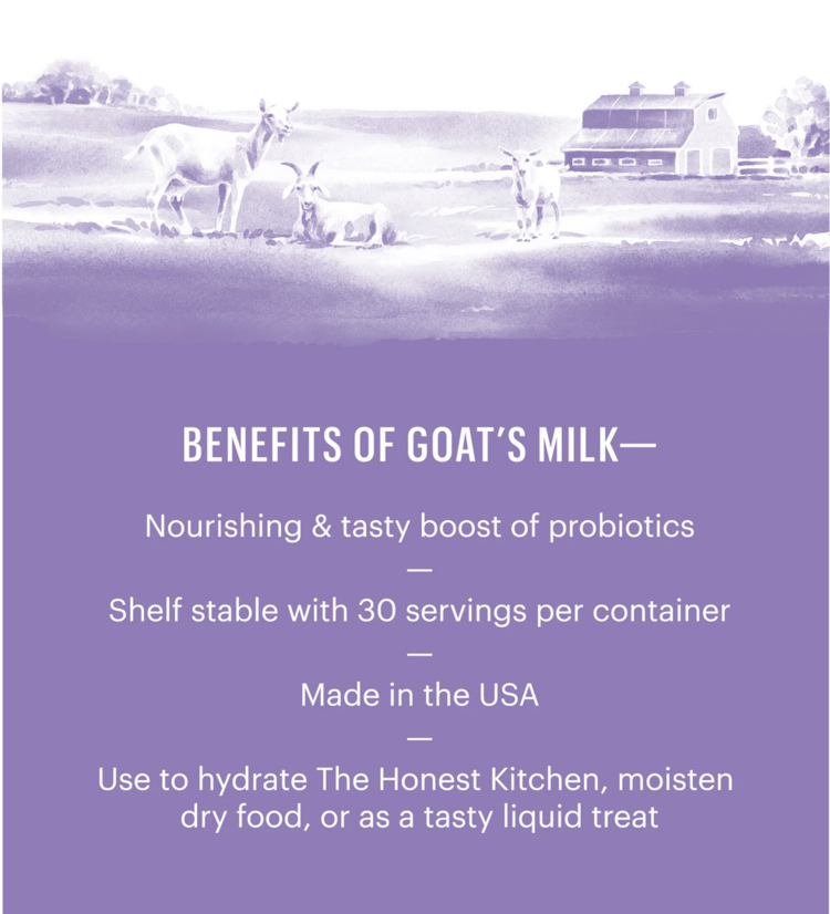 Honest Kitchen Honest Kitchen - Instant Goat Milk w/ Probiotics - 5.2oz