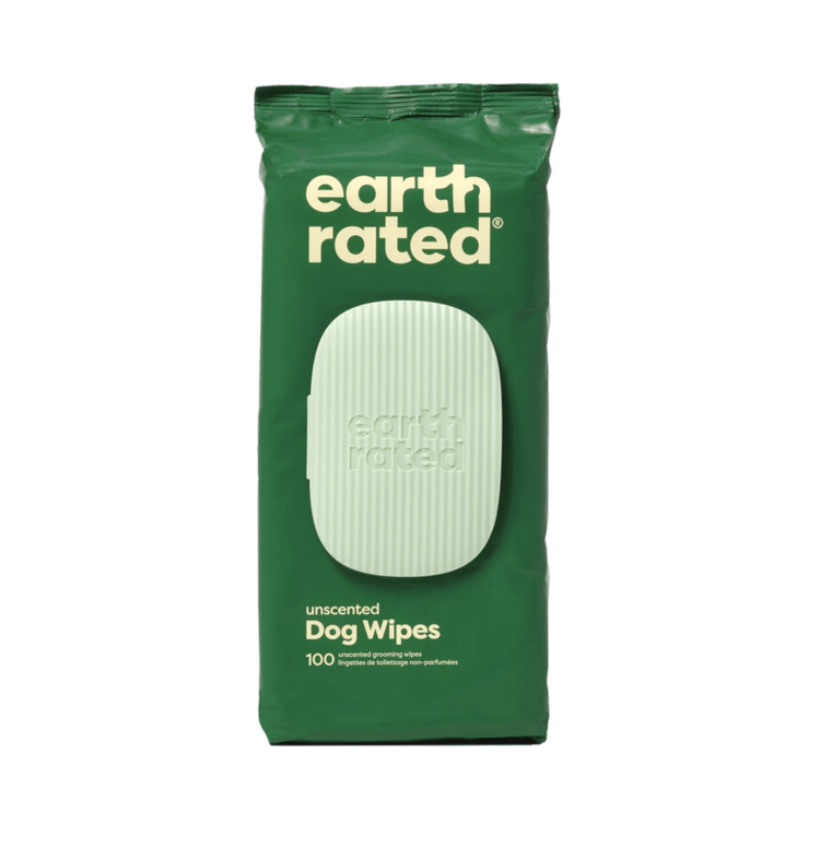 Earth Rated Earth Rated - Grooming Wipes - Unscented