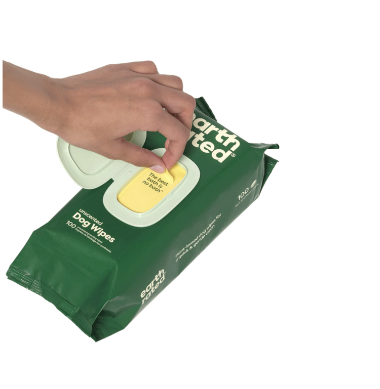 Earth Rated Earth Rated - Grooming Wipes - Unscented