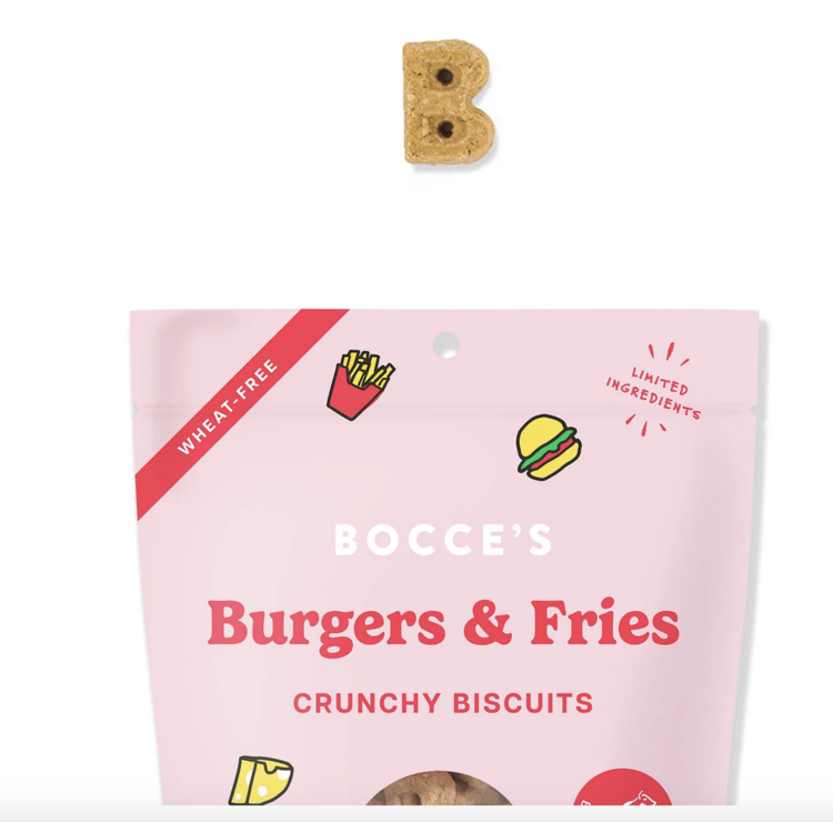 Bocce's Bakery Bocce's Bakery - Biscuits - Burgers & Fries - 5oz