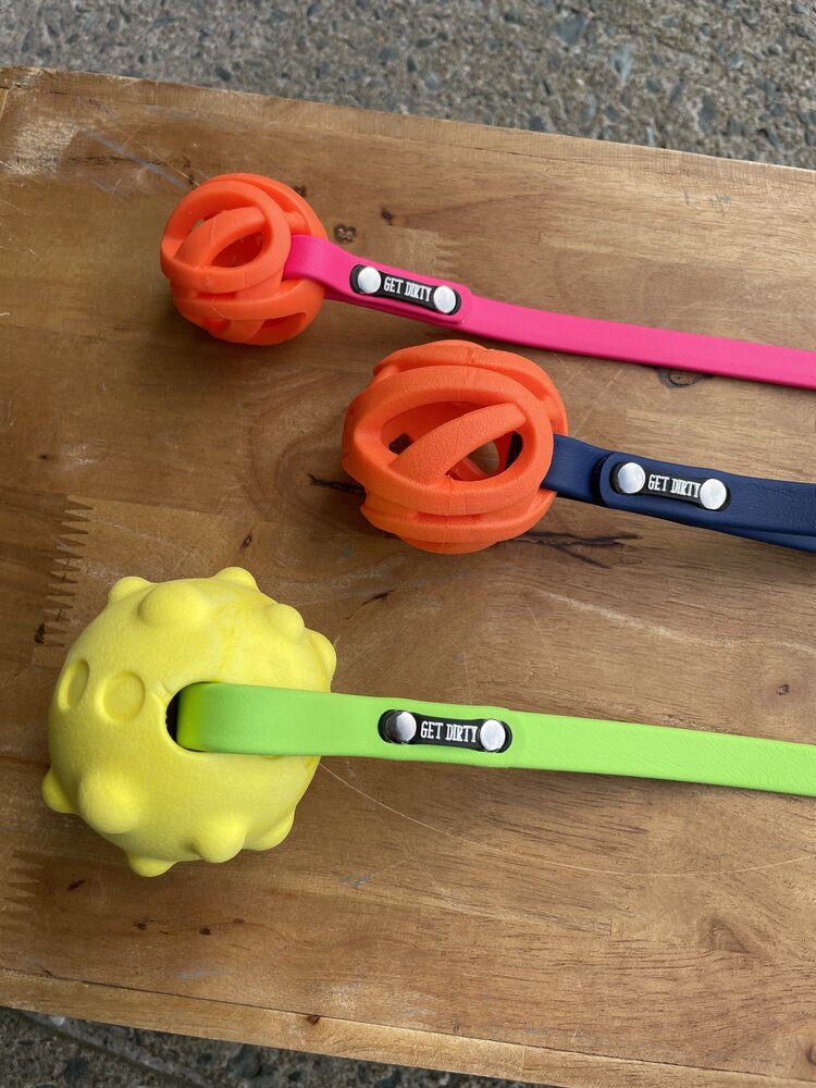 Get Dirty Dog Get Dirty - Floating Biothane Ball Tug