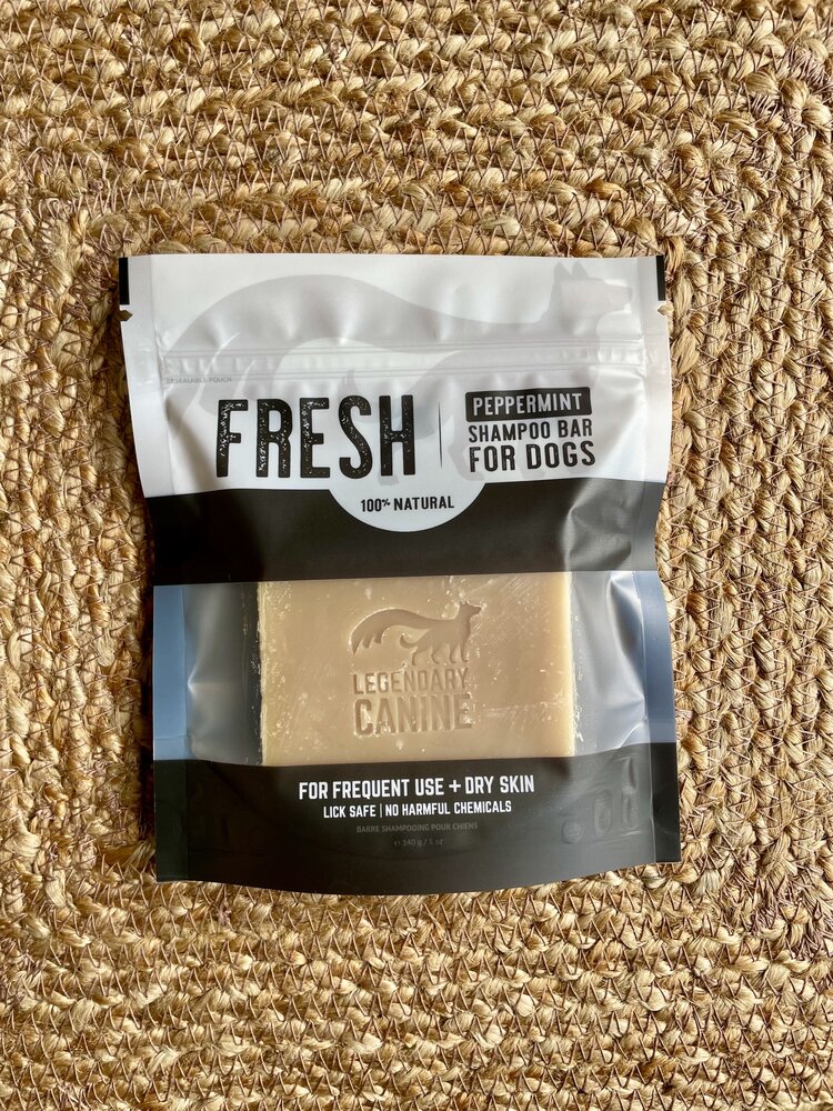Big Country Raw Legendary Canine - Fresh Shampoo Bar - Peppermint