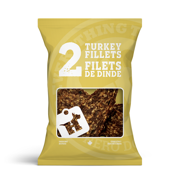 Hero Hero Dog Treats - Turkey Fillets - 2pk