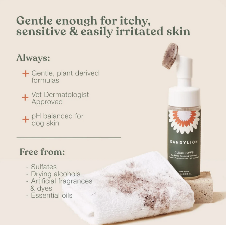 Dandylion Dandylion - Clean Paws Foaming Cleanser - 150ml