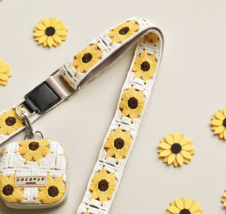Cocopup Cocopup - Bag Strap - Sunflower Patch