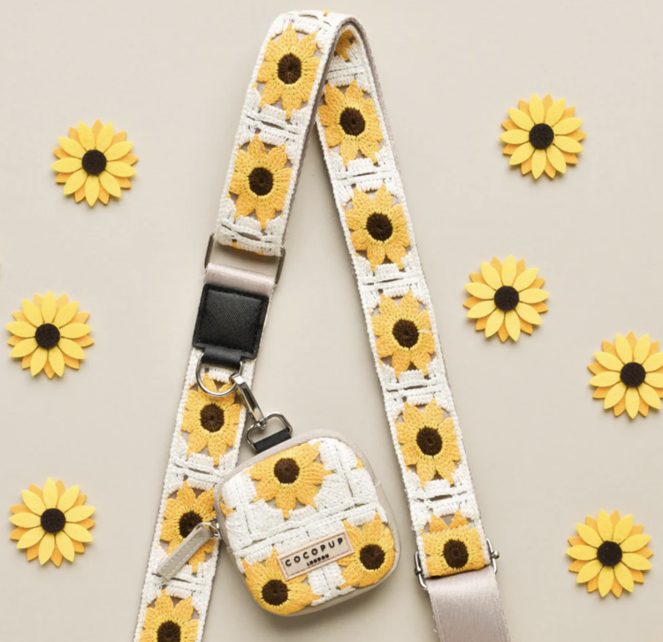 Cocopup Cocopup - Bag Strap - Sunflower Patch