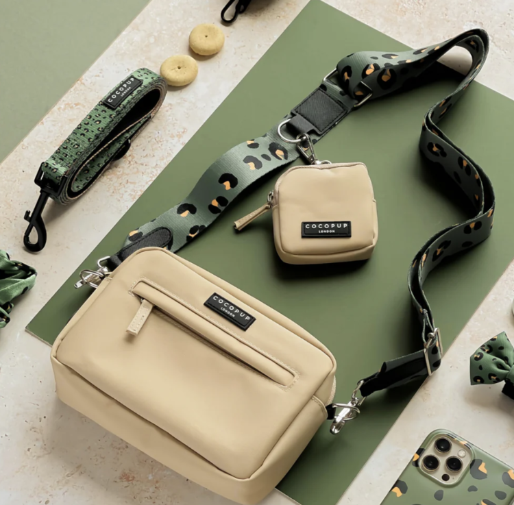 Cocopup Cocopup - Bag Strap - Khaki Leopard