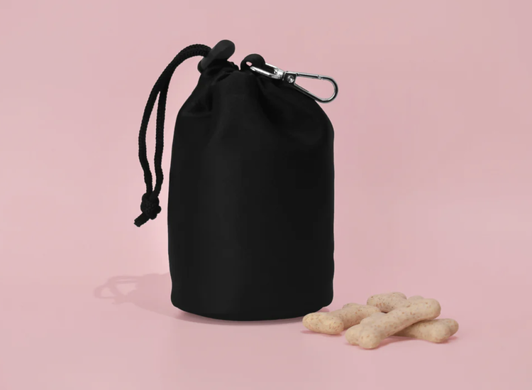 Cocopup Cocopup - Drawstring Treat Pouch - Black