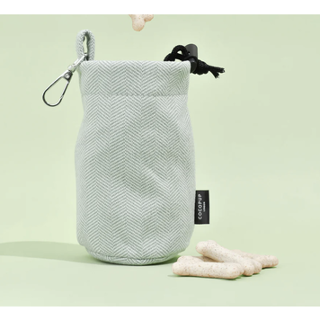 Cocopup Cocopup - Drawstring Treat Pouch - Sage Tweed