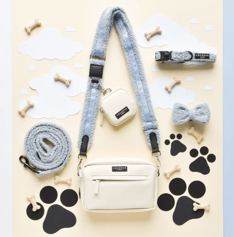 Cocopup Cocopup - Teddy Bag Strap - Daydream (Blue)