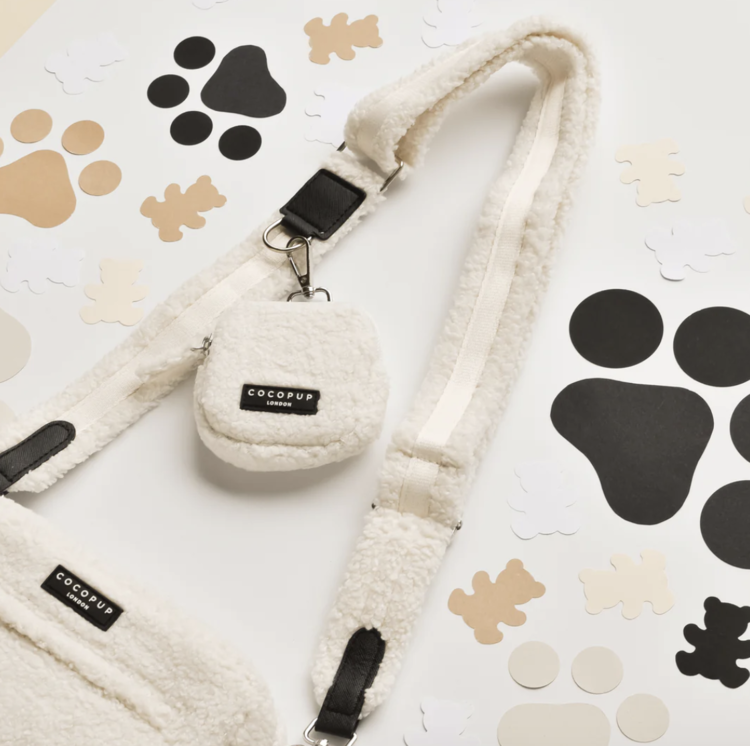 Cocopup Cocopup - Teddy Bag Strap - Dolly (White)