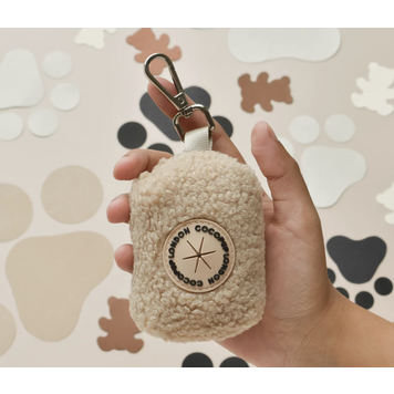 Cocopup Cocopup - Teddy Poop Bag Holder - Rupert (Beige)