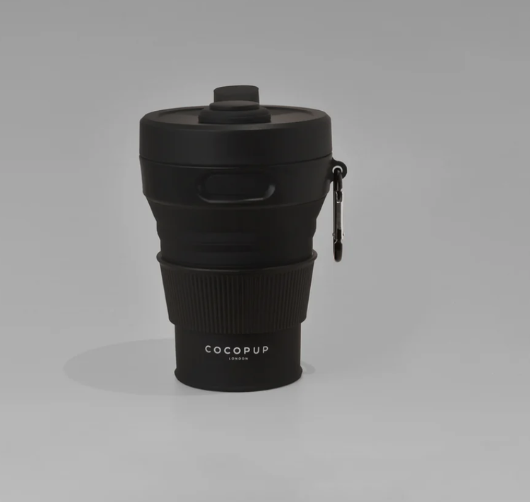 Cocopup Cocopup - Collapsible Coffee Cup - Black