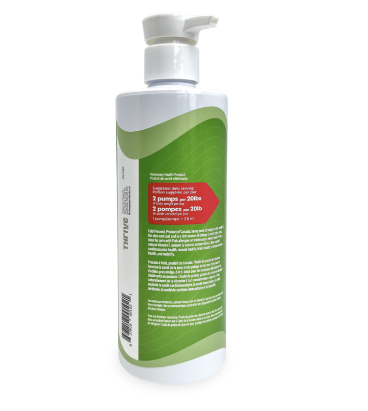 Thrive BCR - Thrive - Hemp Seed Oil - 500ml