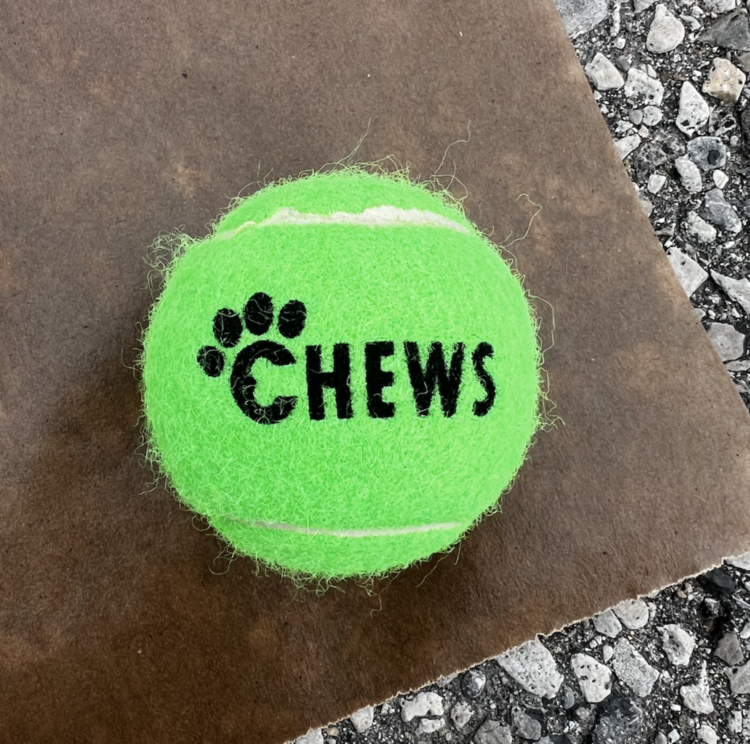 CHEWS CHEWS - Tennis Ball - 1pc