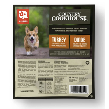 Big Country Raw BCR - Caravan Country Cookhouse - Turkey - 1lb