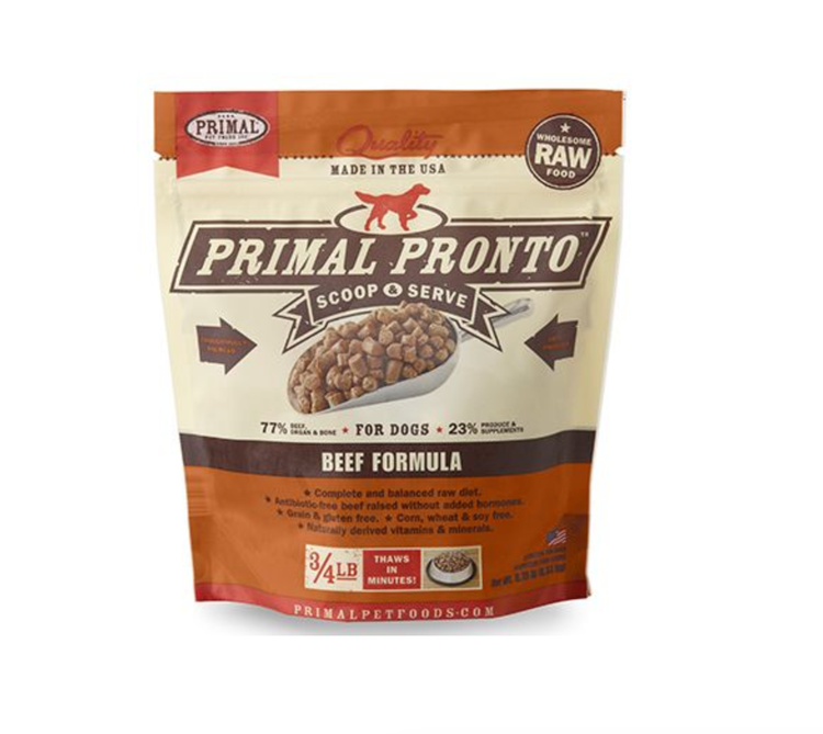 Primal Primal - Trial Size (0.75lbs) - Pronto - Beef