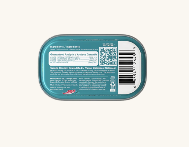 Open Farm Open Farm - Salmon & Cod Topper - 4.5oz