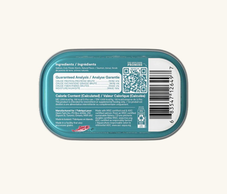 Open Farm Open Farm - CAT - Salmon & Cod Topper - 3oz