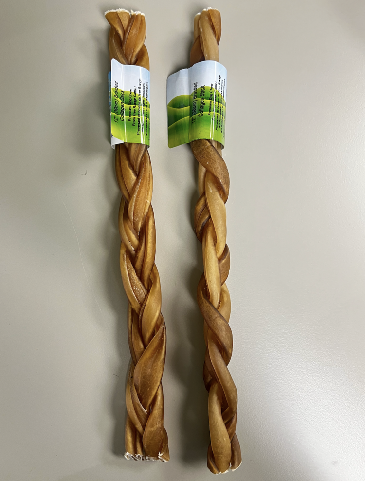 Nature's Own Nature's Own - Braided Collagen Stick 12"