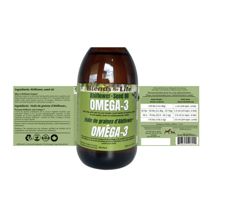 Blends for Life Blends for Life - Ahiflower Seed Oil - 8oz