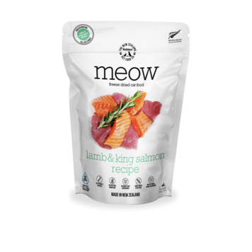 The New Zealand Pet Food Co. NZPF - MEOW - Freeze Dried - Lamb & King Salmon