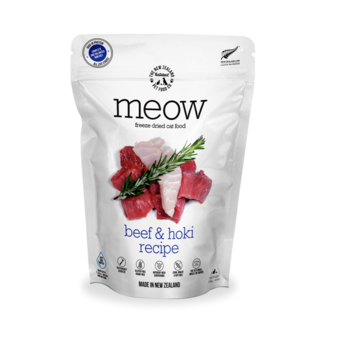 The New Zealand Pet Food Co. NZPF - MEOW - Freeze Dried - Beef & Hoki