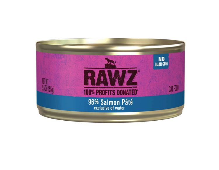 Rawz Rawz - Cat - 5.5oz Can - Salmon Pate