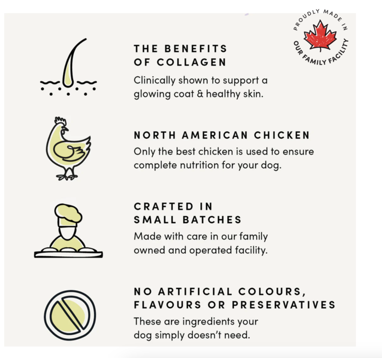 Crumps' Naturals Crumps - Chicken Collagen Jerky - 153g