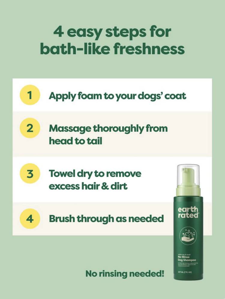 Earth Rated Earth Rated - No Rinse Shampoo