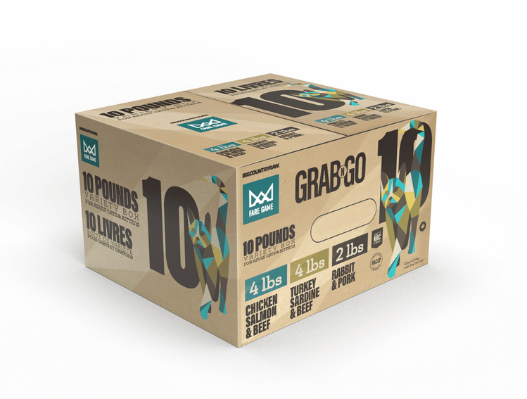 Big Country Raw BCR - Fare Game - Grab N Go - 10lbs