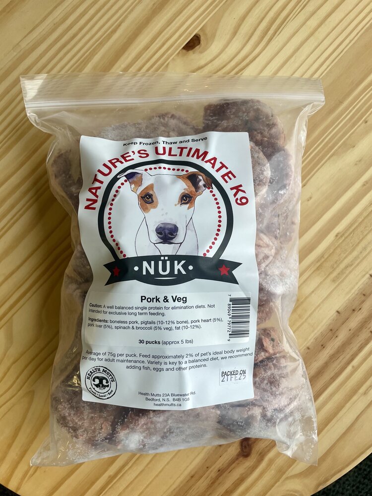 Health Mutts Health Mutts - NUK - Pork & Veg