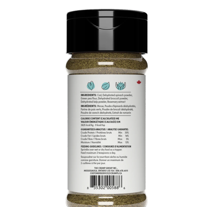 Crumps' Naturals Crumps' Naturals - Meal Topper - 110g - Fish & Superfood Greens