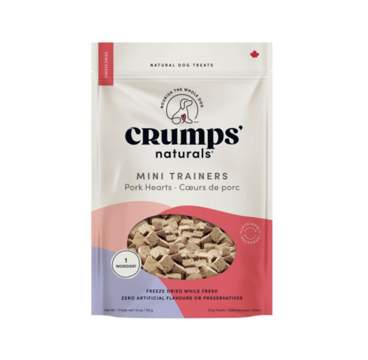 Crumps' Naturals Crumps' Naturals - Mini Trainers - Pork Heart