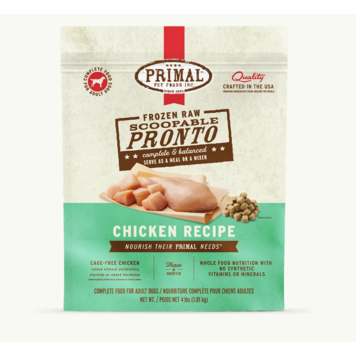 Primal Primal - Pronto - 4lbs - Chicken