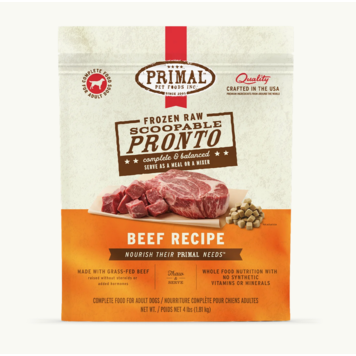 Primal Primal - Pronto - 4lbs - Beef