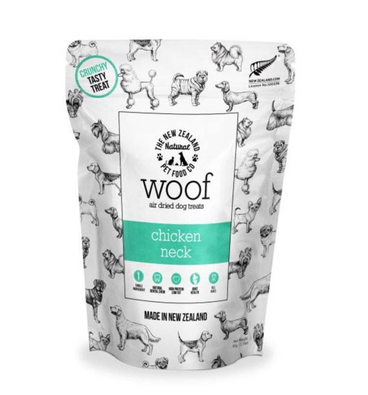 The New Zealand Pet Food Co. NZPF - WOOF - Chicken Necks - 50g