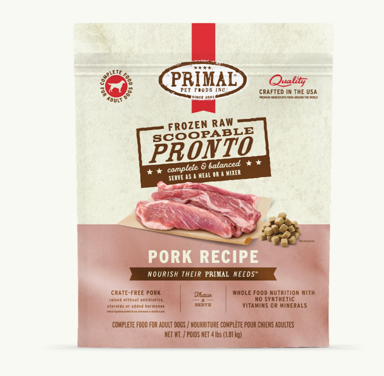 Primal Primal - Pronto - 4lbs - Pork