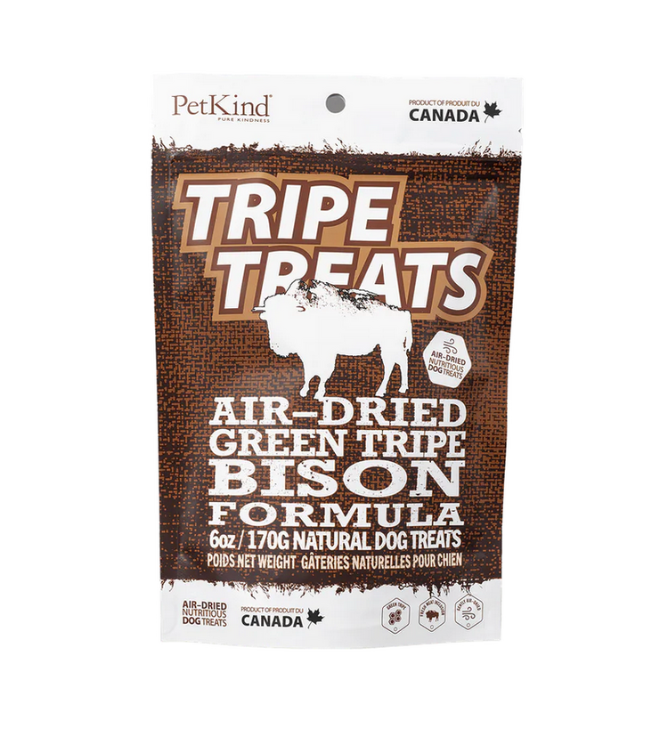 PetKind PetKind - Tripe Treats - 6oz - Bison