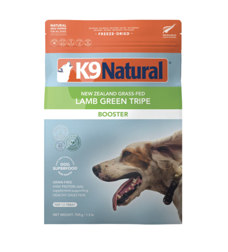 K9 Natural K9 Natural - Booster - Lamb Green Tripe