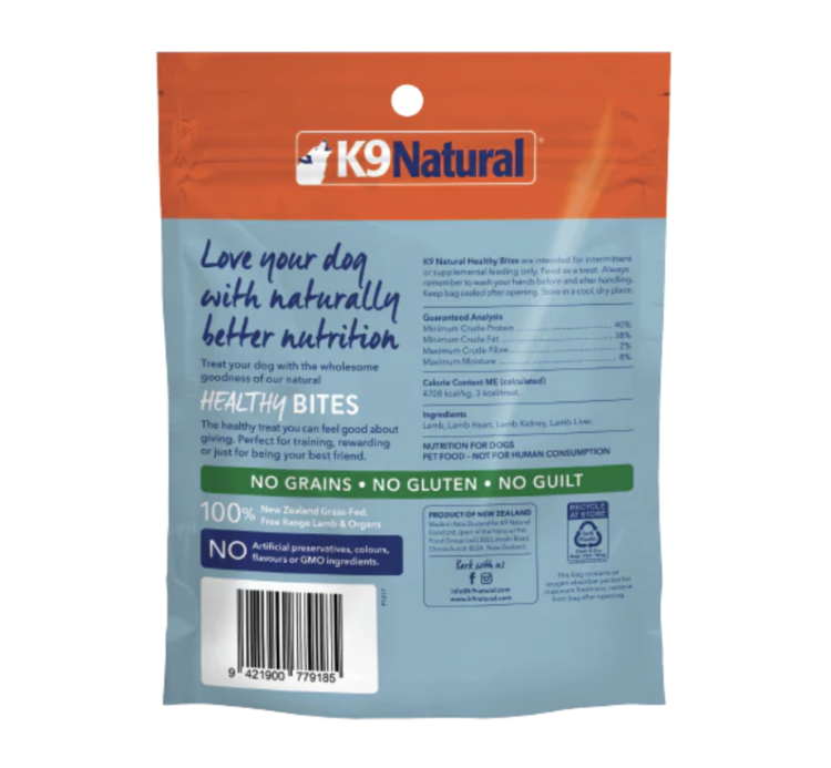K9 Natural K9 Natural - Healthy Bites - Lamb & Organs - 50g
