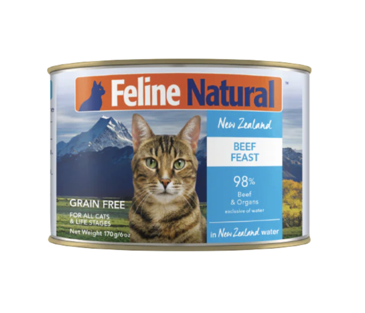 Feline Natural Feline Natural - Can - Beef Feast - 6oz
