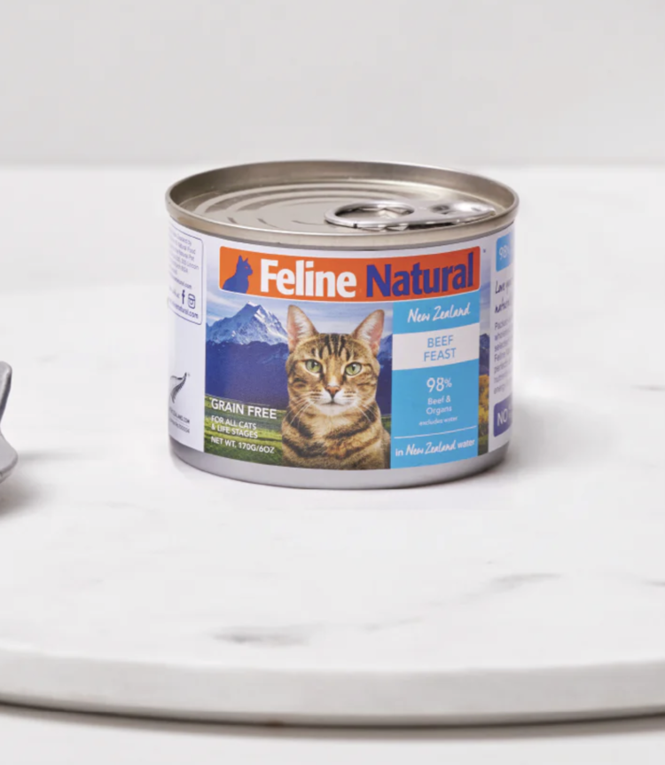 Feline Natural Feline Natural - Can - Beef Feast - 6oz