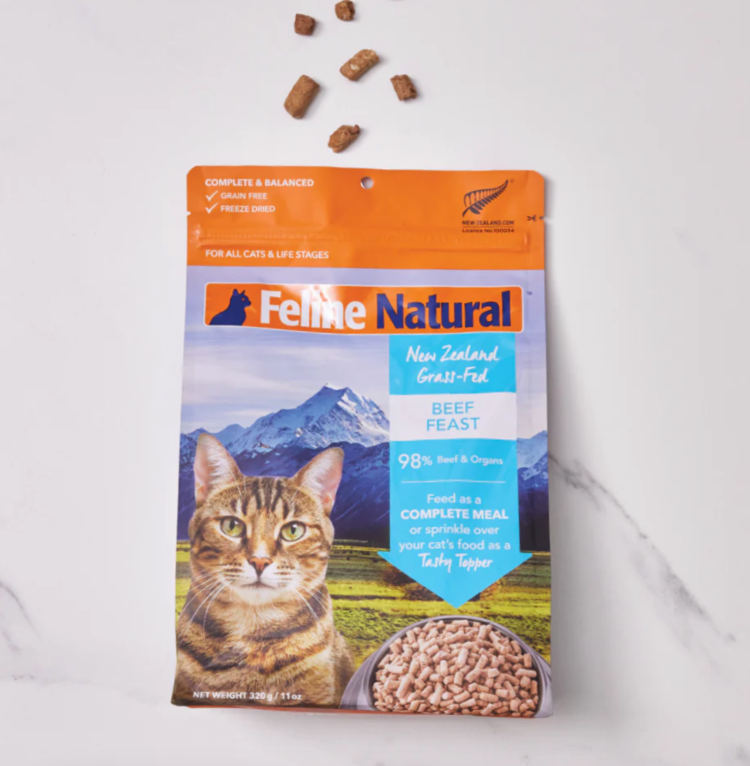 Feline Natural Feline Natural - Freeze Dried - Beef Feast - 320g